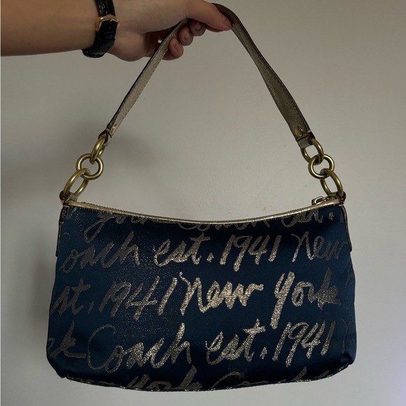 Coach 1941 - Denim Blue & Gold - Picture 2 of 4